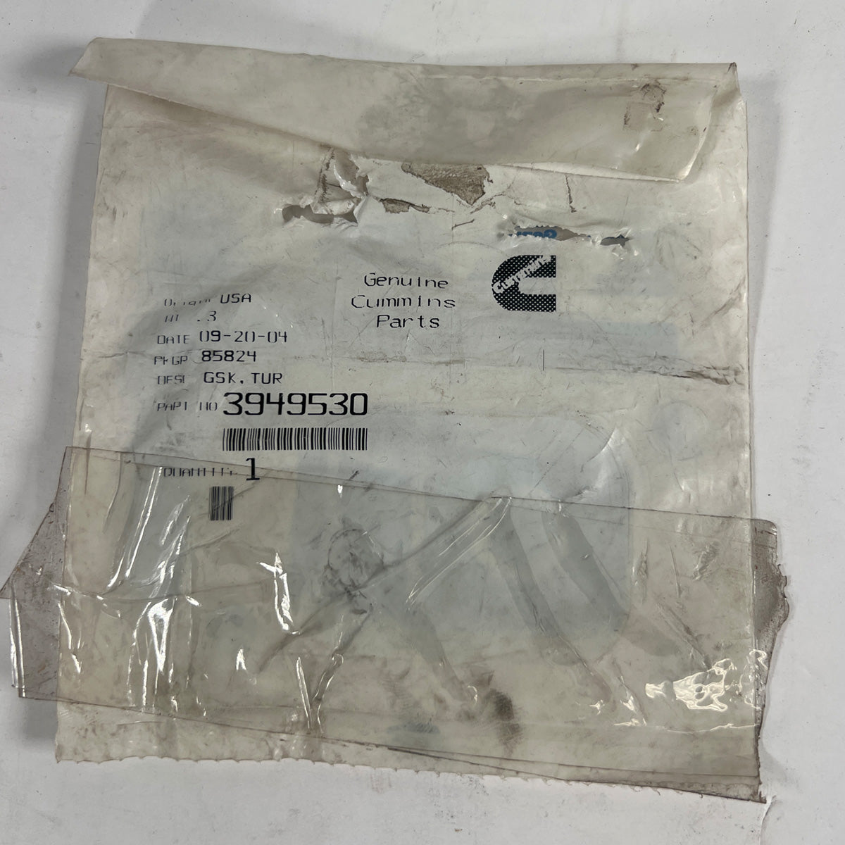 High temperature turbo gasket