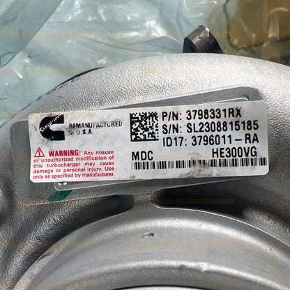 Holset HE351VE turbocharger Cummins 3798331RX