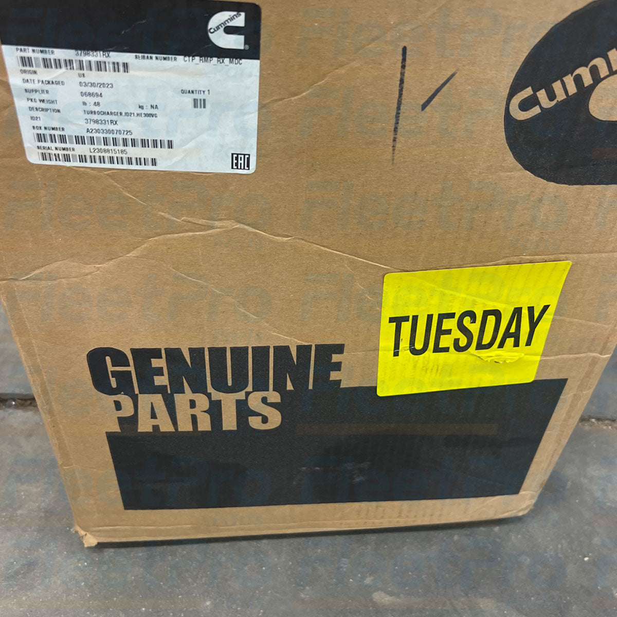 OEM Holset HE351VE turbocharger for Cummins diesel