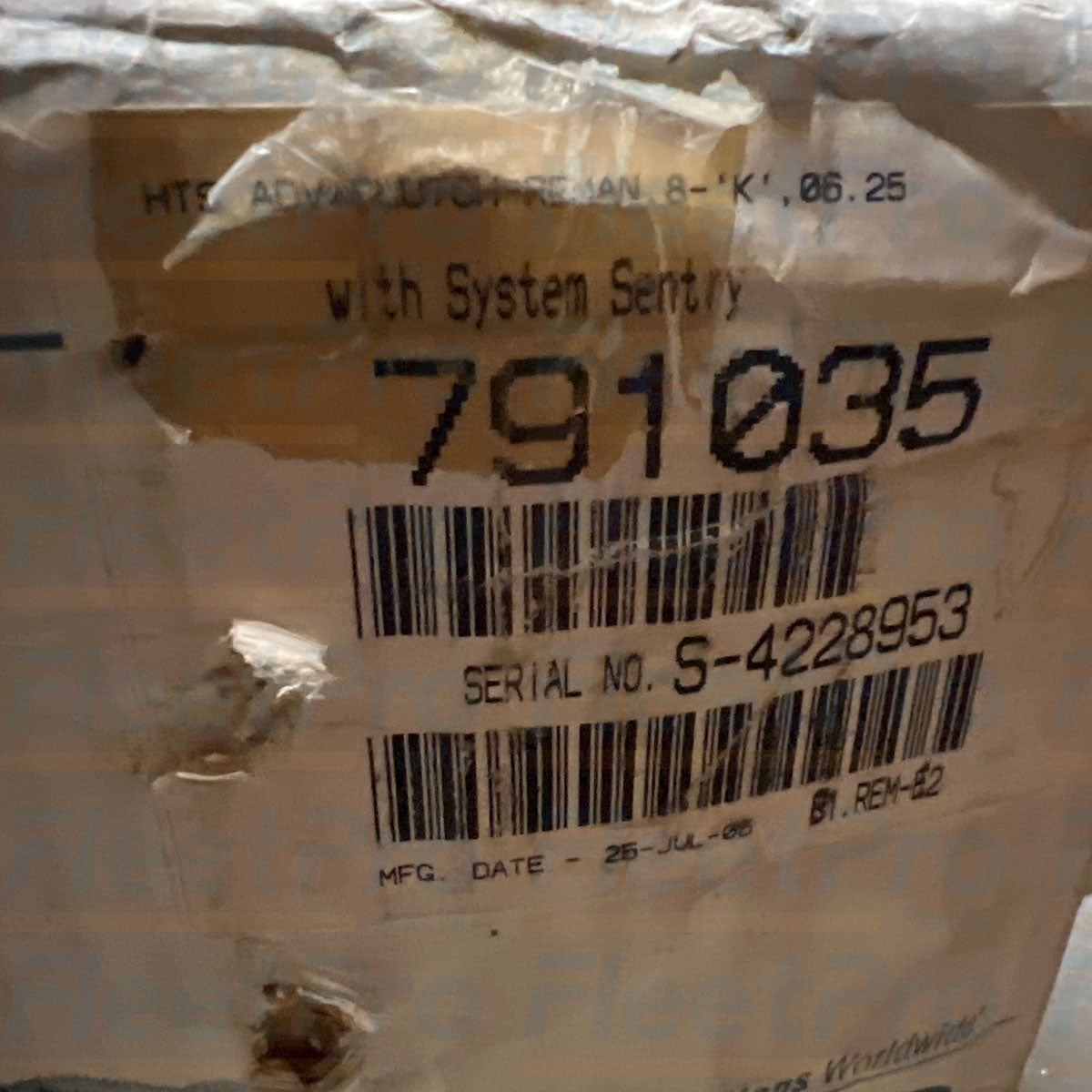 Horton HT/S Advantage fan drive replacement