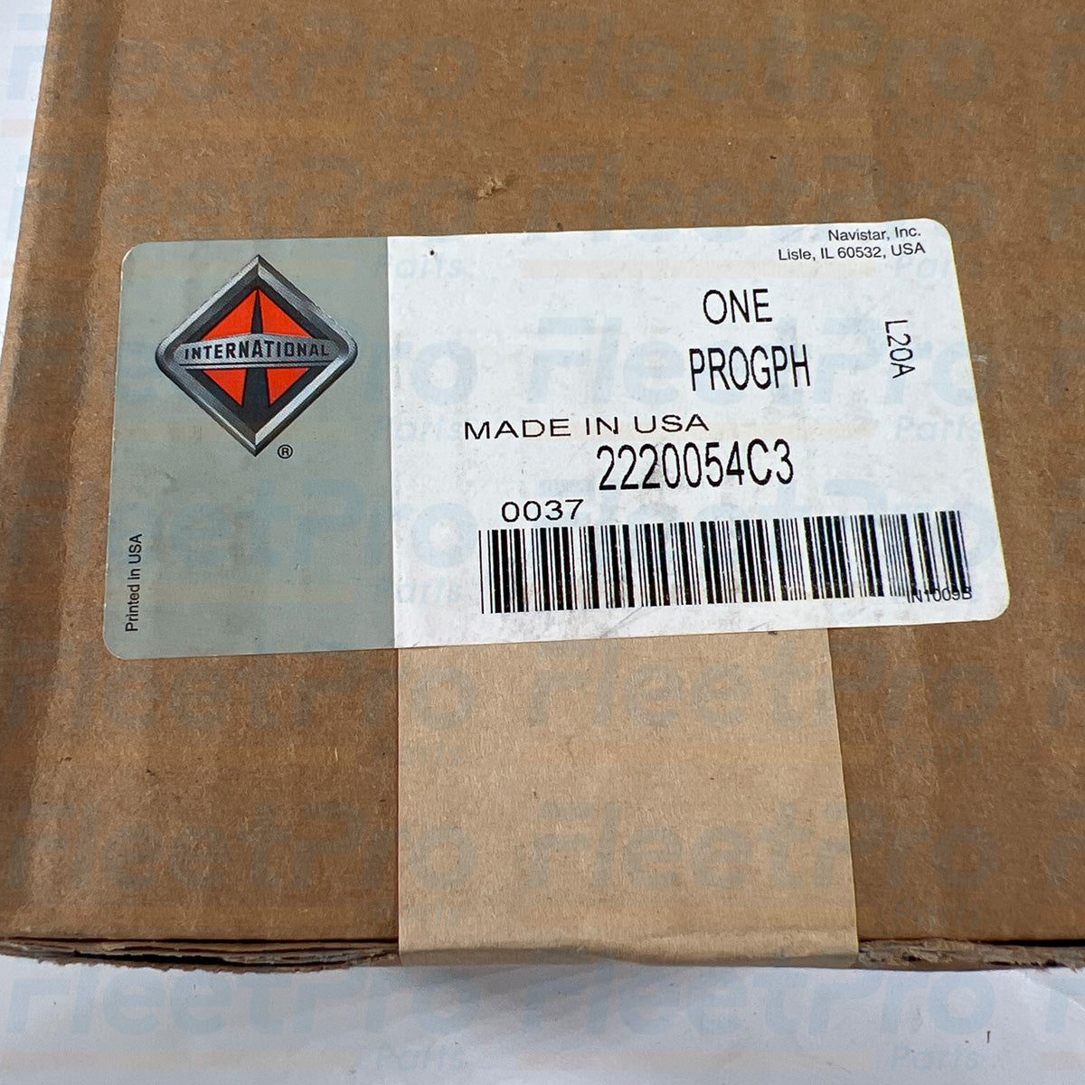 IC Bus commercial RXR safety sign 2220054C3 durable OEM component