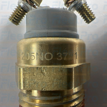 Threaded brass NPT probe detail on Index 8037034P temperature switch