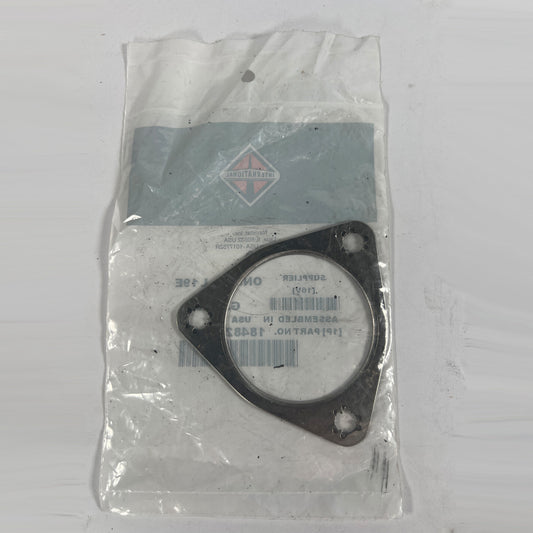 International 1848254C3 exhaust tube gasket front view