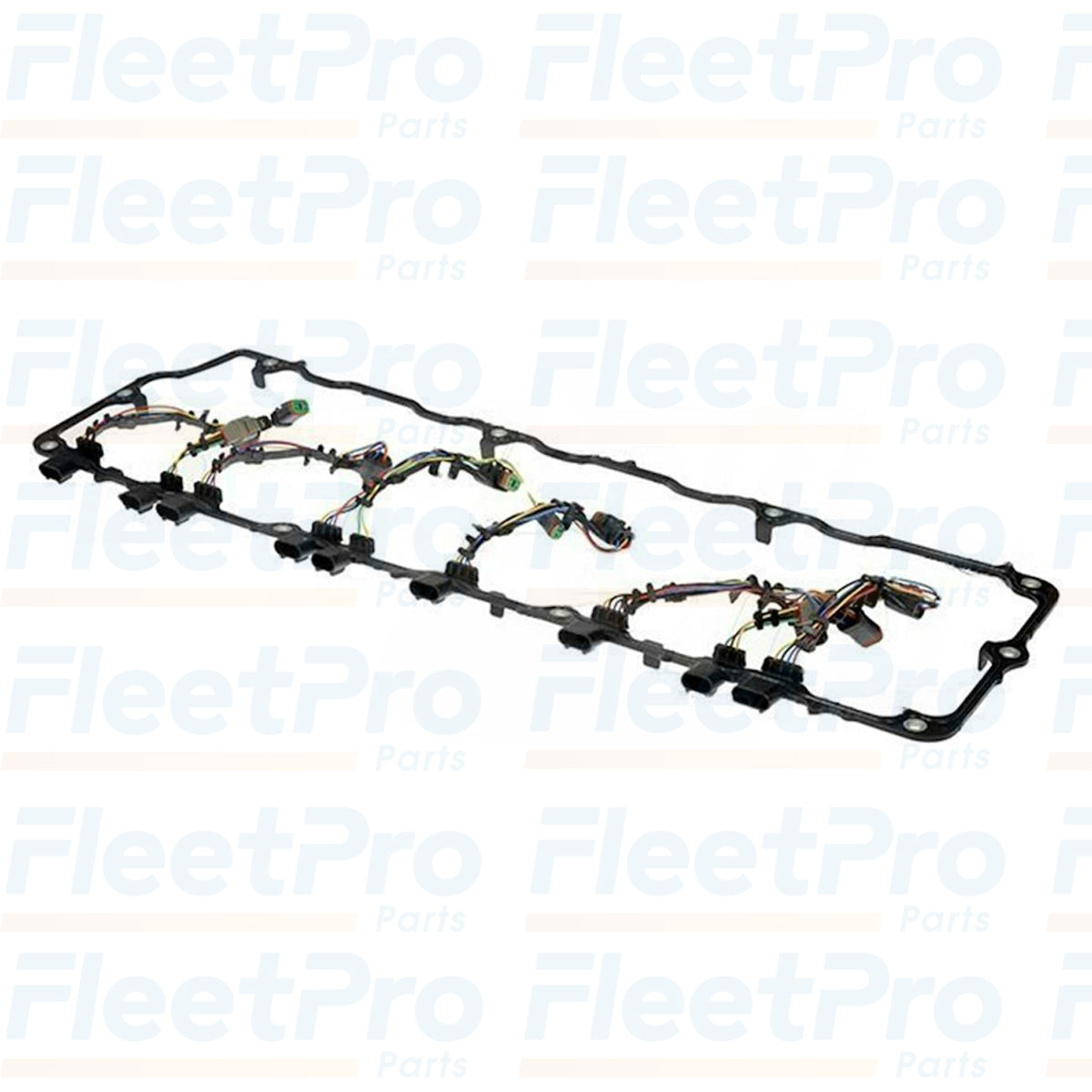 Side view of International DT466E valve cover gasket