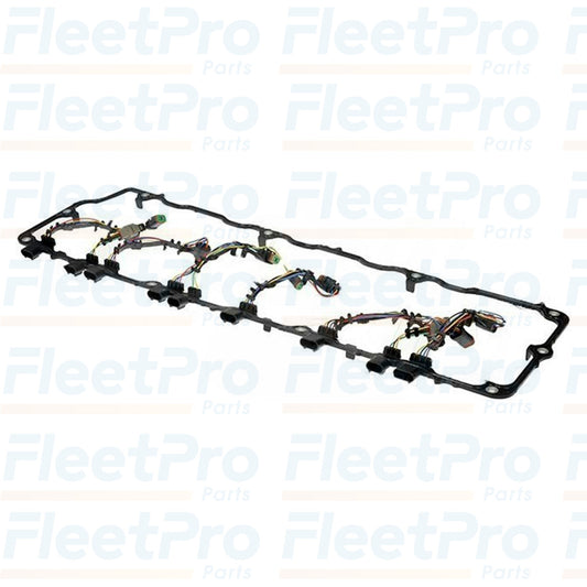 Side view of International DT466E valve cover gasket