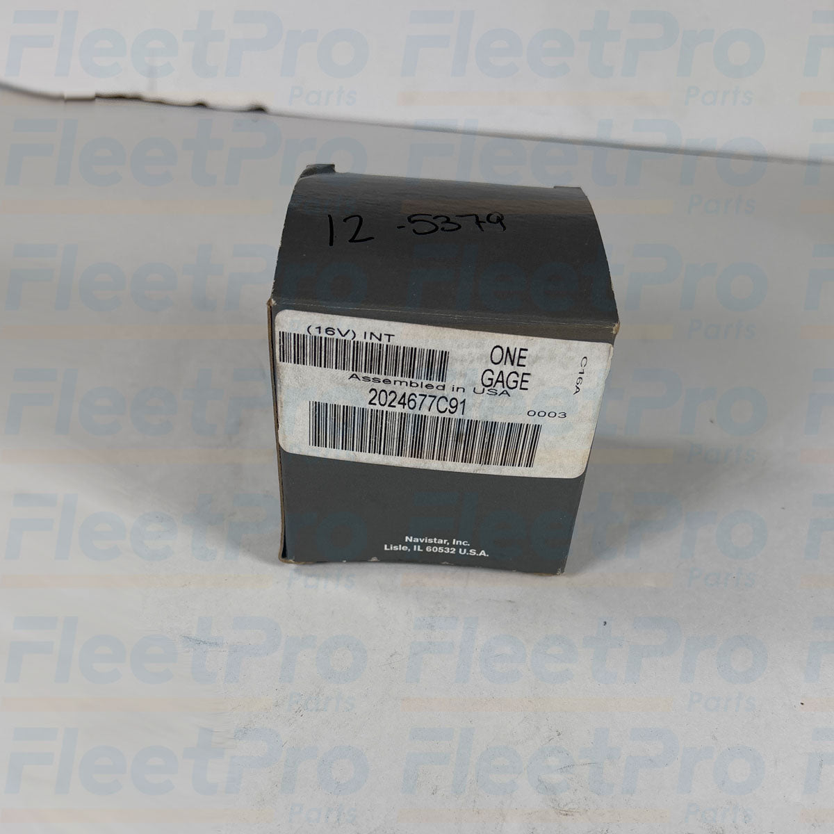 Factory box packaging and genuine Navistar International product label for 2024677C91