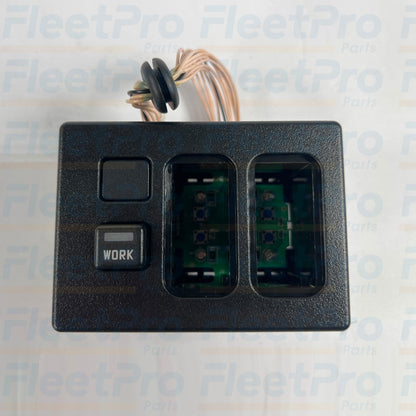 International 2594915C95 left switch housing front view