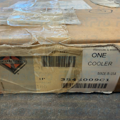 Factory box packaging and genuine Navistar manufacturer part label for 3546009C1