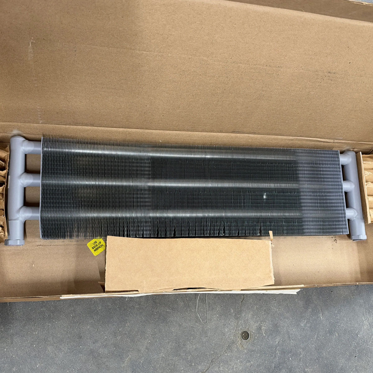 Genuine International 3546009C1 transmission fluid oil cooler assembly full front view