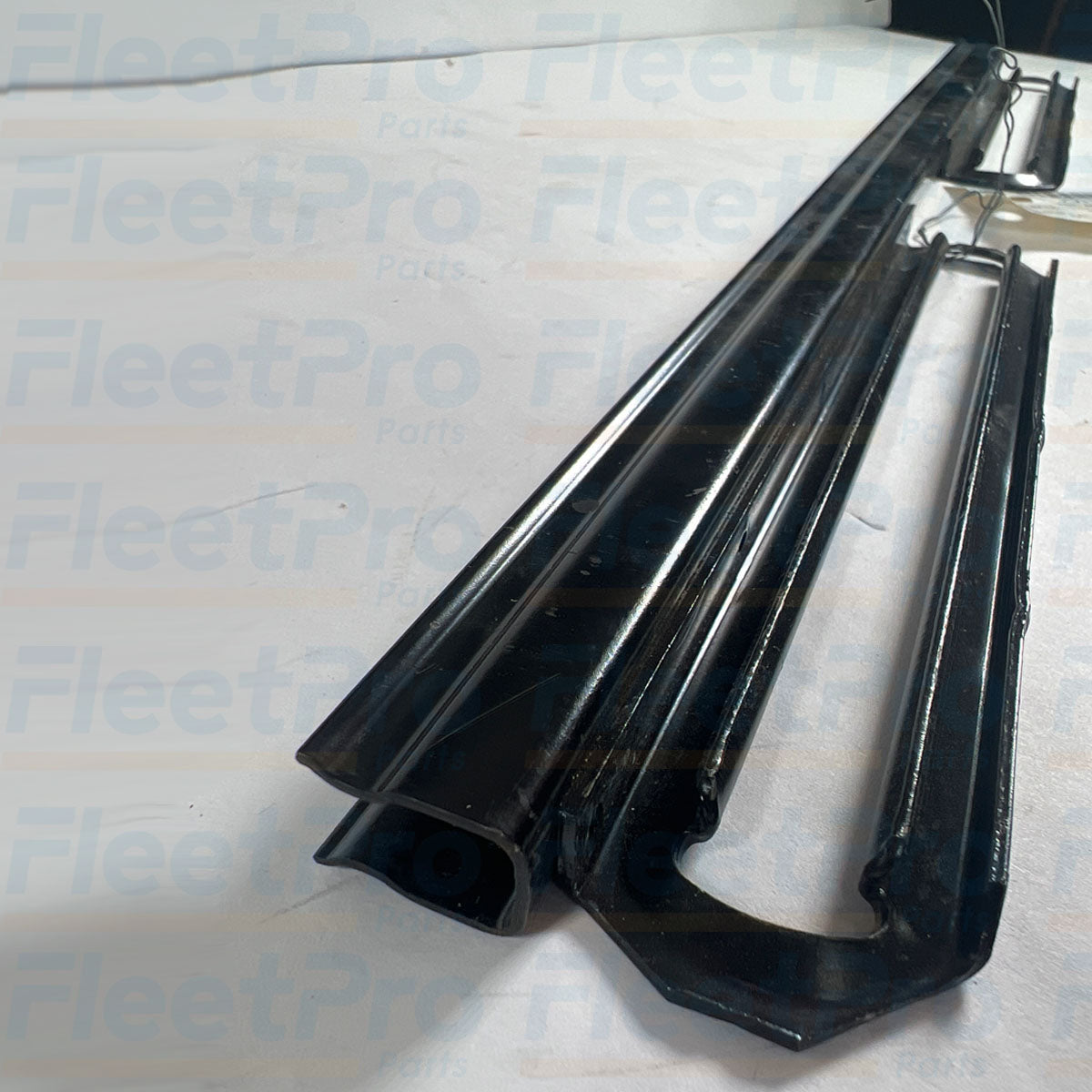 Close-up view of precision regulator arm roller guide track on International 403511C1 channel