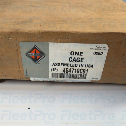 Factory box packaging and genuine Navistar manufacturer part label for 454719C91