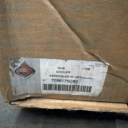 Heavy-duty replacement truck diesel engine oil cooler module International part number 7096175C92