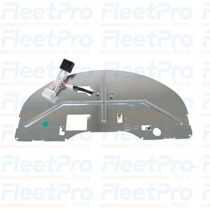 Rear mounting view of International 8000849R91 dash panel