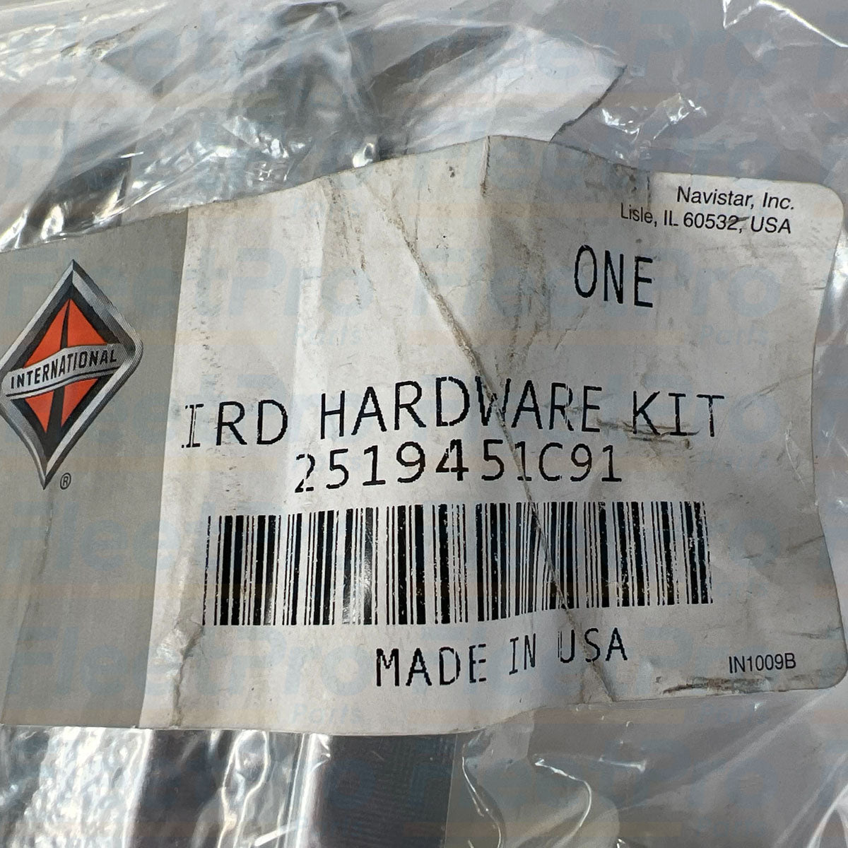 International air brake desiccant kit