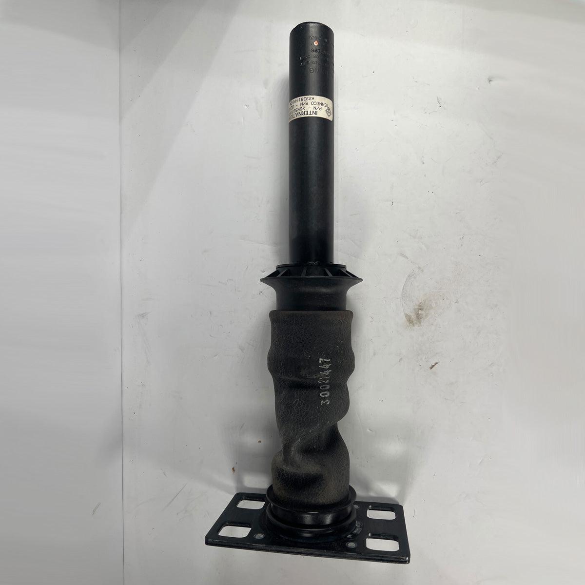 International cab air shock 3595977C96 front view heavy duty truck suspension part