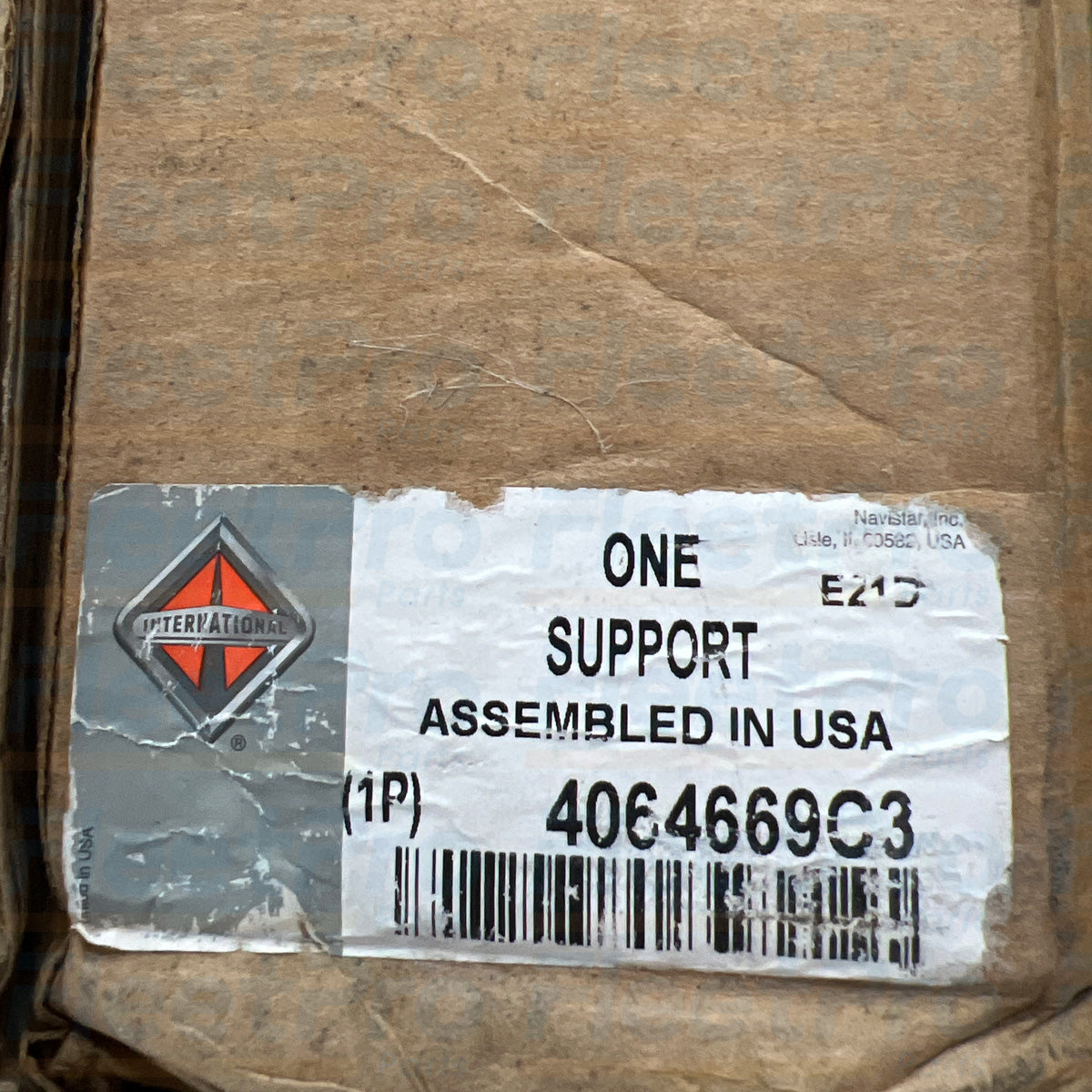 International commercial truck aftertreatment support bracket 4064669C3 durable OEM part