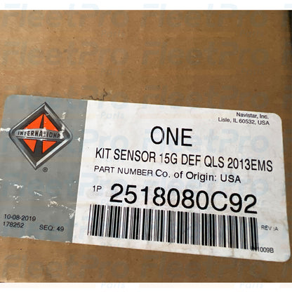 OEM International DEF sensor kit part number 2518080C92