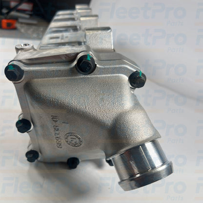 International diesel EGR cooler heat exchanger assembly