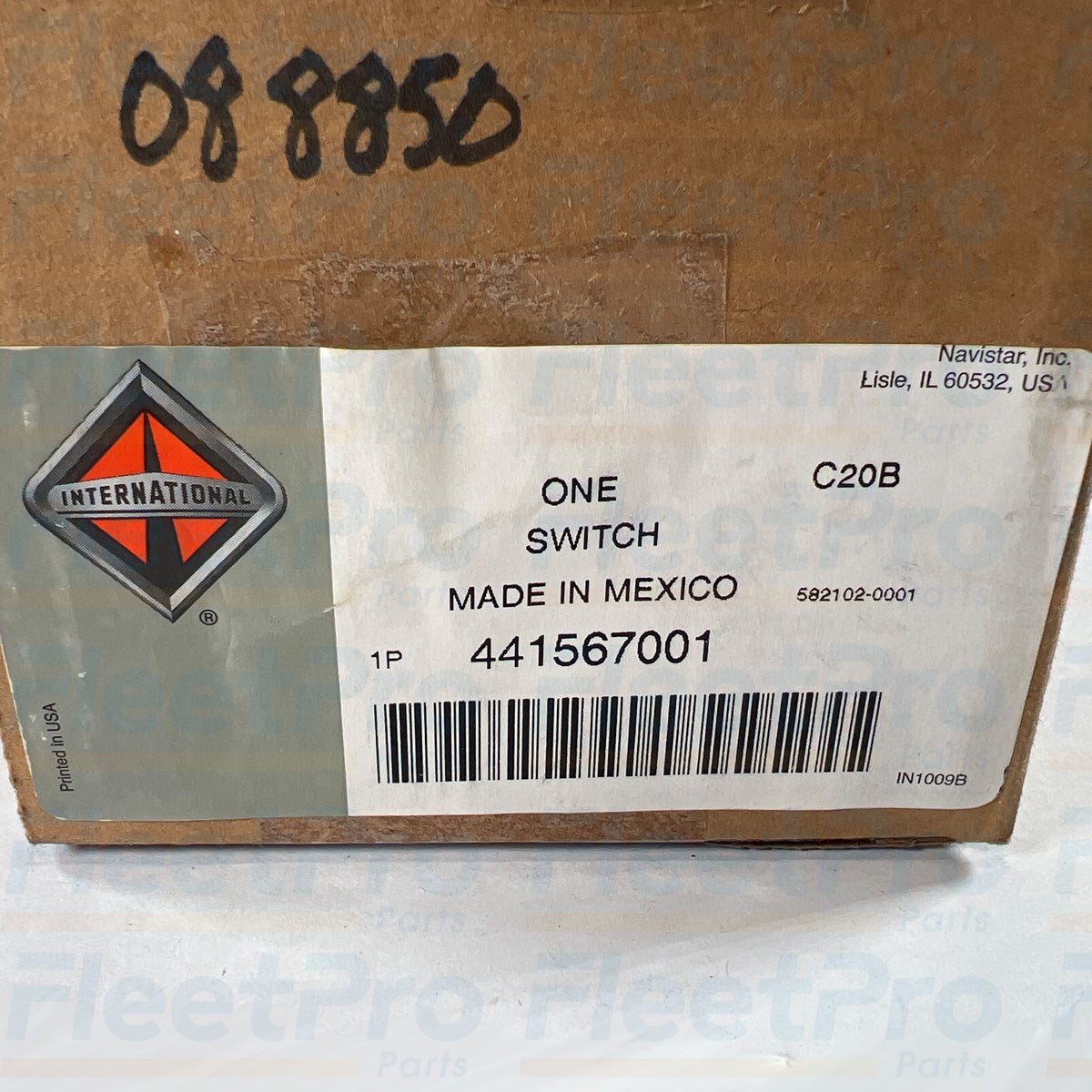 International electrical switch 441567001 direct replacement