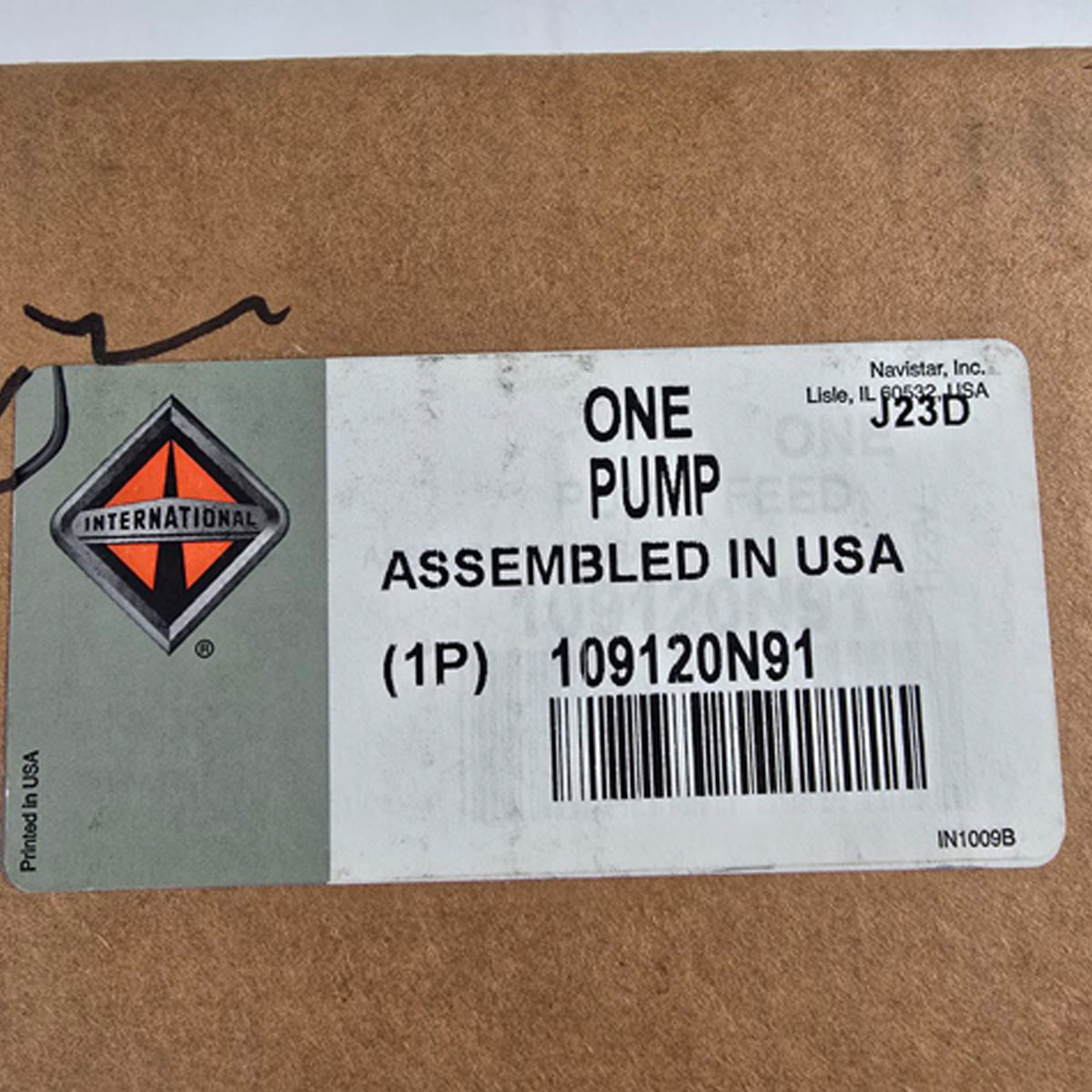 Genuine International fuel pump 109120N91