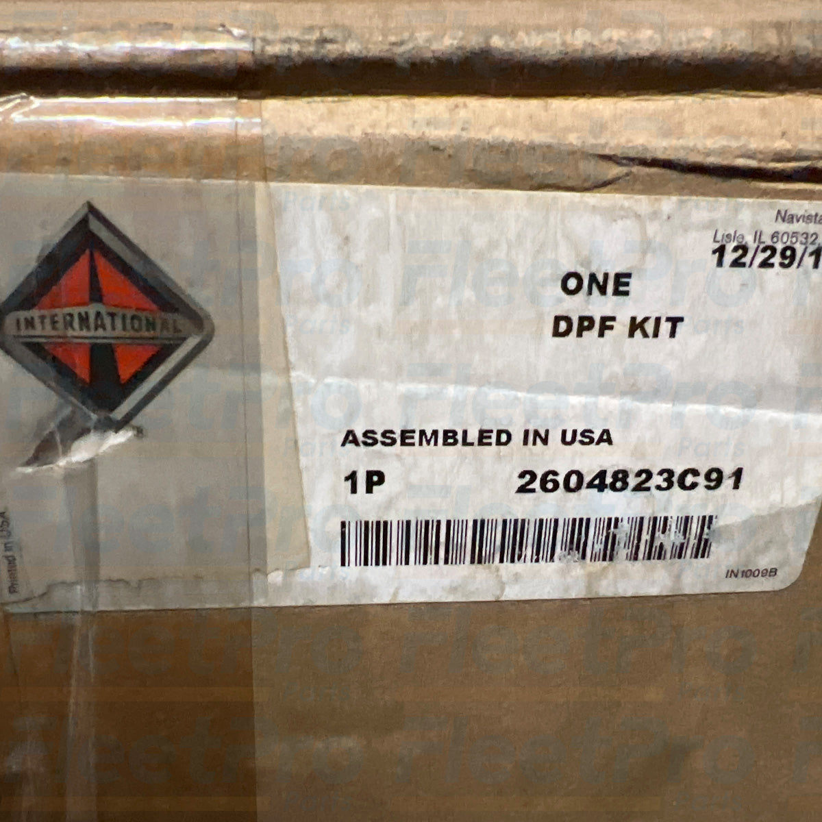 International heavy duty exhaust filter 2604823C91