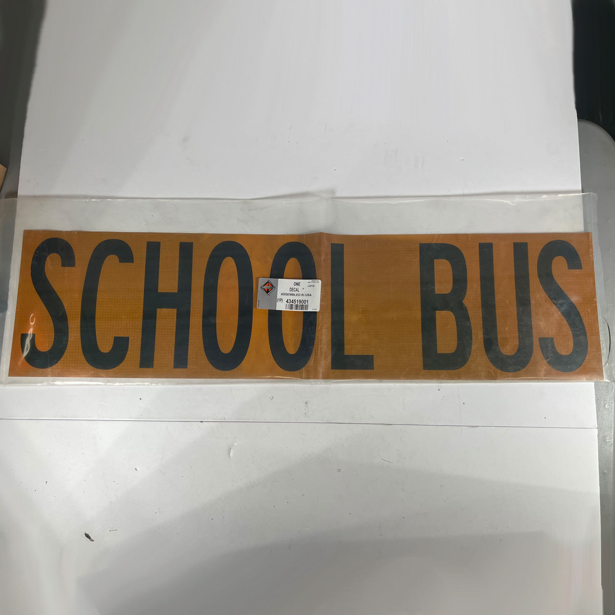 Genuine International Reflexite school bus decal 434519001