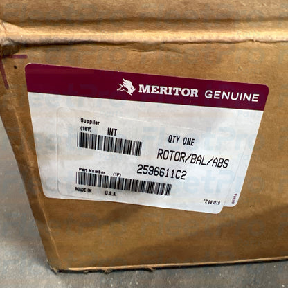 International truck brake rotor package