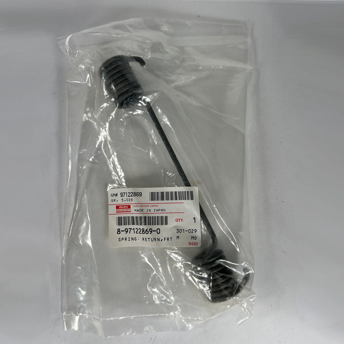 Isuzu 8971228690 brake shoe return spring