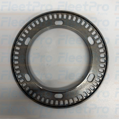Close-up view of precision CNC-stamped magnetic tone teeth on Isuzu GM 330-1663 sensor rotor