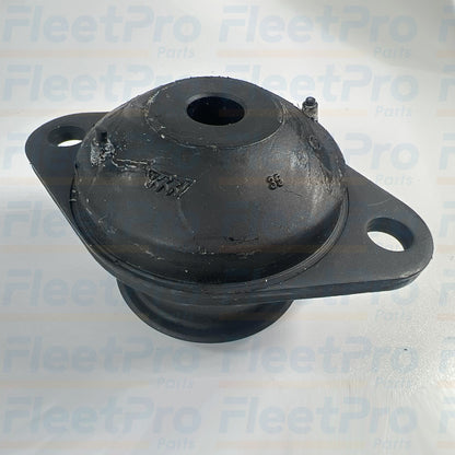 Close-up view of bonded steel inner sleeve on John Deere AP35325 isolator