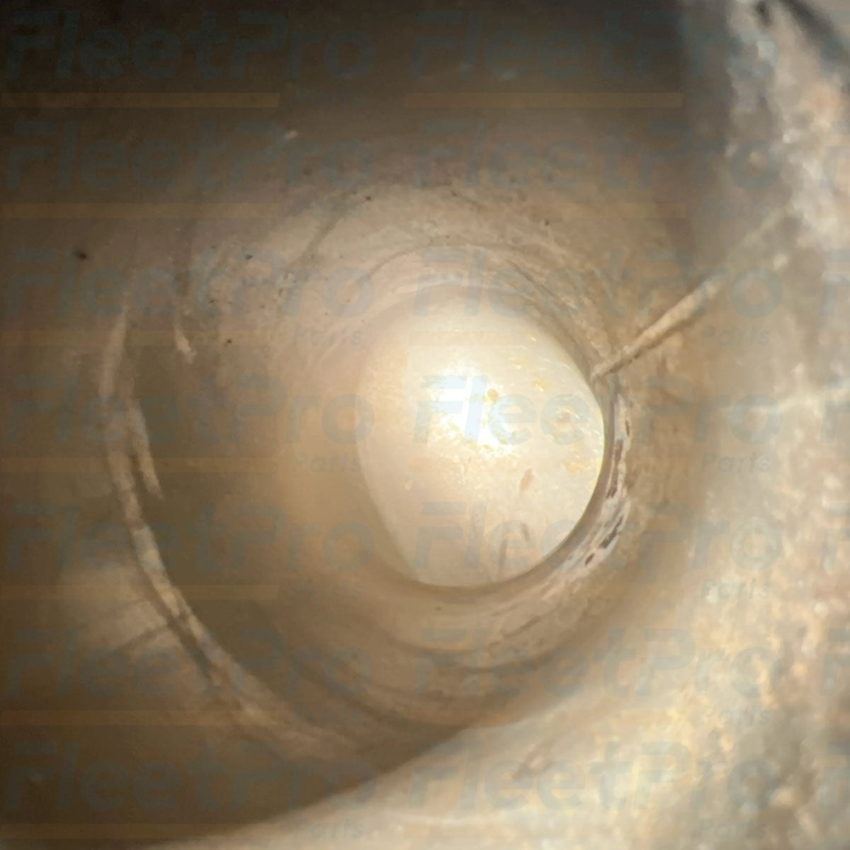 K181-4884 lower coolant tube with 3/8 inch drain port
