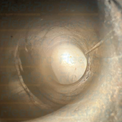 K181-4884 lower coolant tube with 3/8 inch drain port