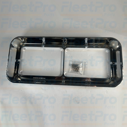 Kenworth 3-2048-3 Dual Rectangular Headlamp Bezel