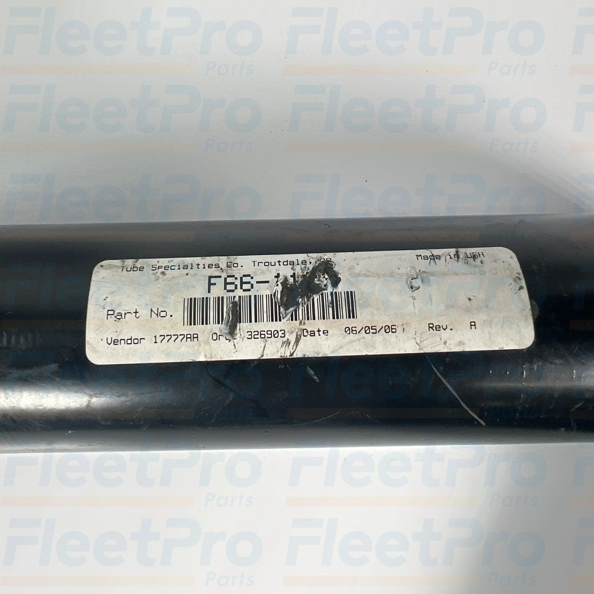 Heavy-duty replacement commercial truck upper radiator tube Kenworth part number F66-1120