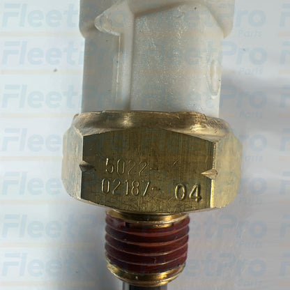 Threaded NPT mounting body view on Kysor 5022-02187-04 coolant sensor