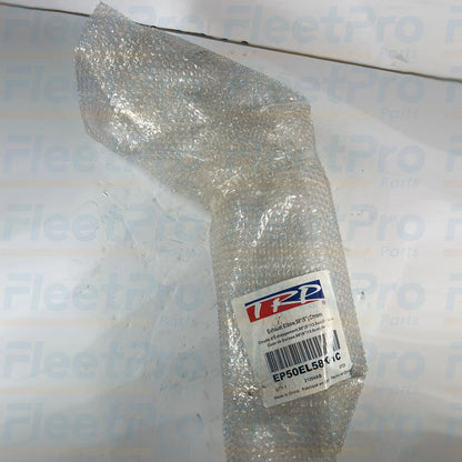 Lincoln Chrome EP50EL58101C 5 inch 58 degree exhaust elbow pipe full view