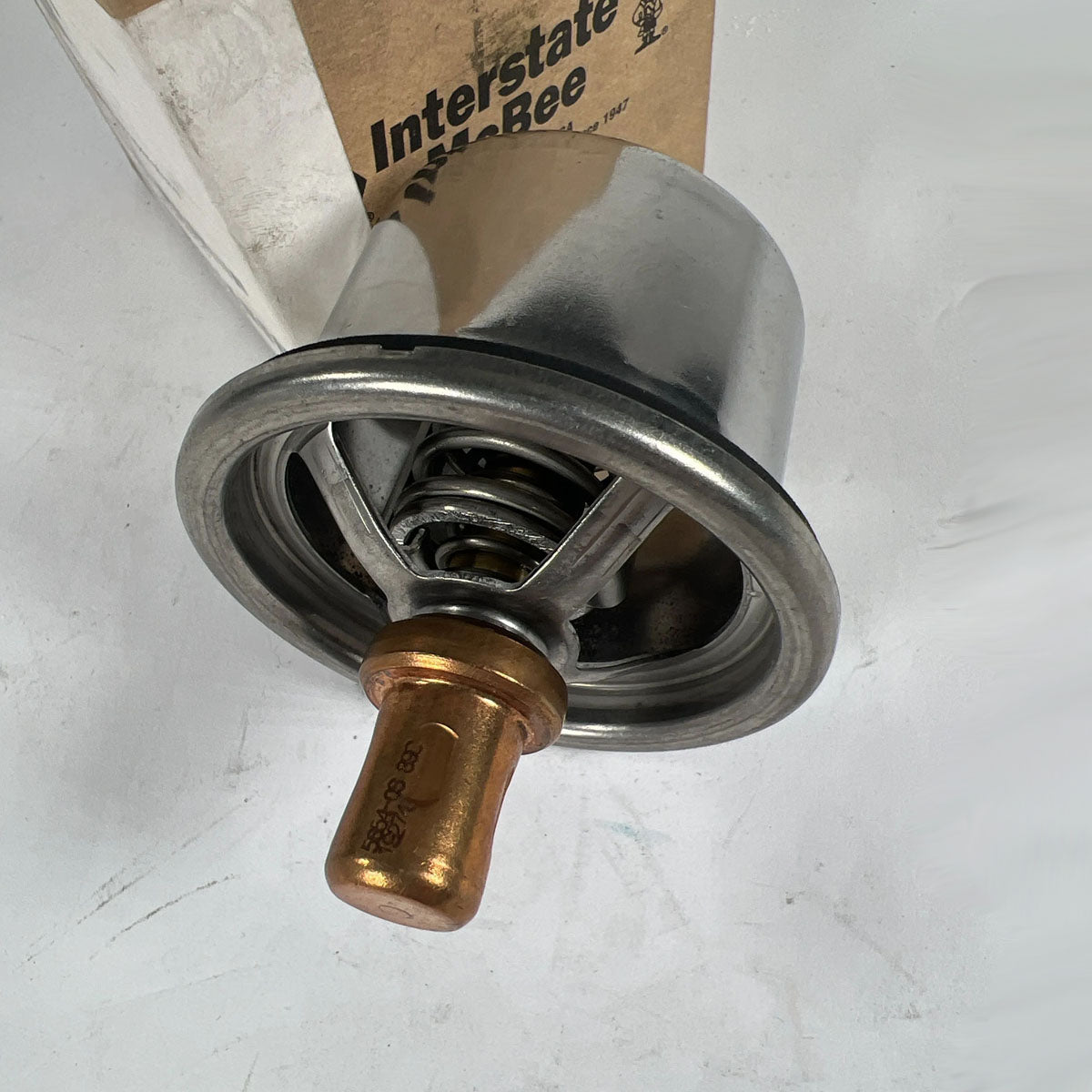 Interstate-McBee M-2477133 CAT thermostat front view