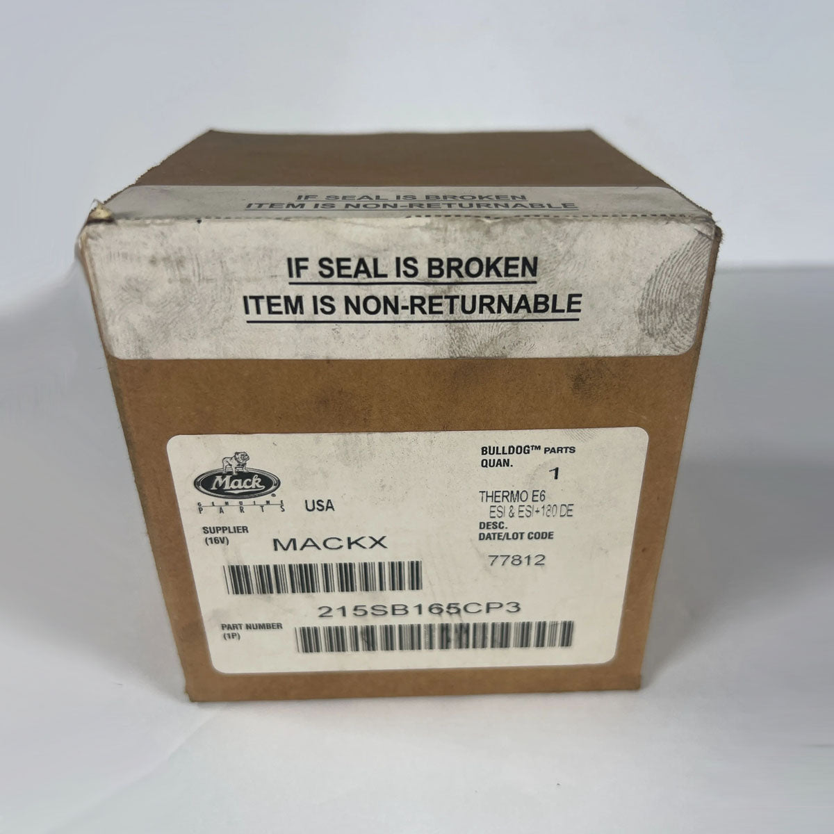 Mack 215SB165CP3 thermostat service kit