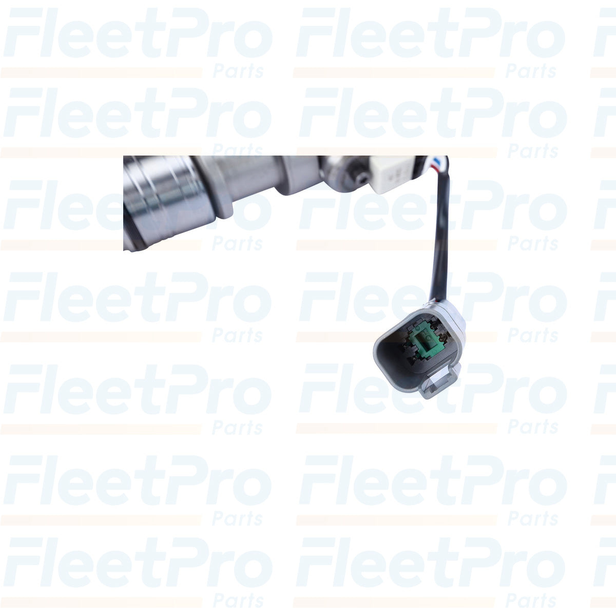 Top view of AP66955 fuel injector showing electrical connector