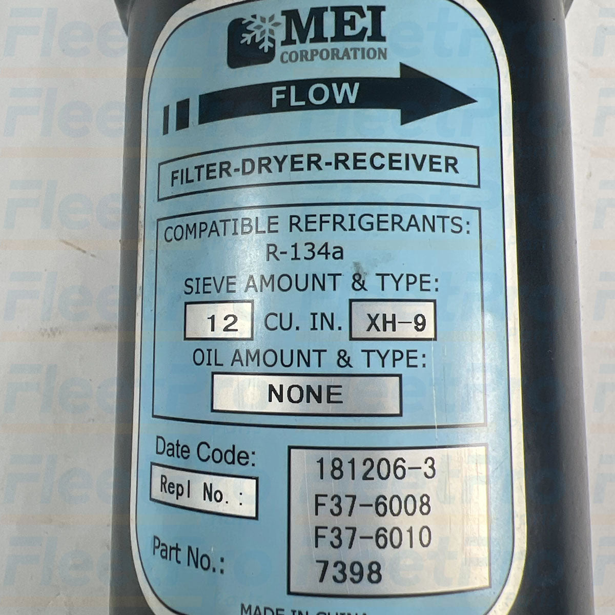 MEI AirSource 7398 A/C Receiver Drier