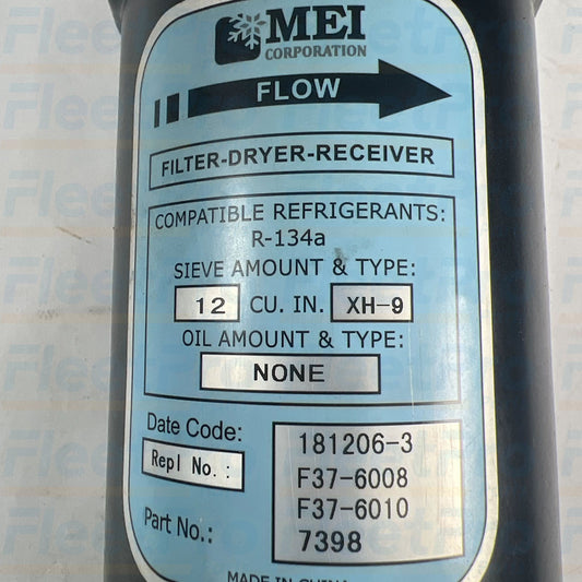 MEI AirSource 7398 A/C Receiver Drier