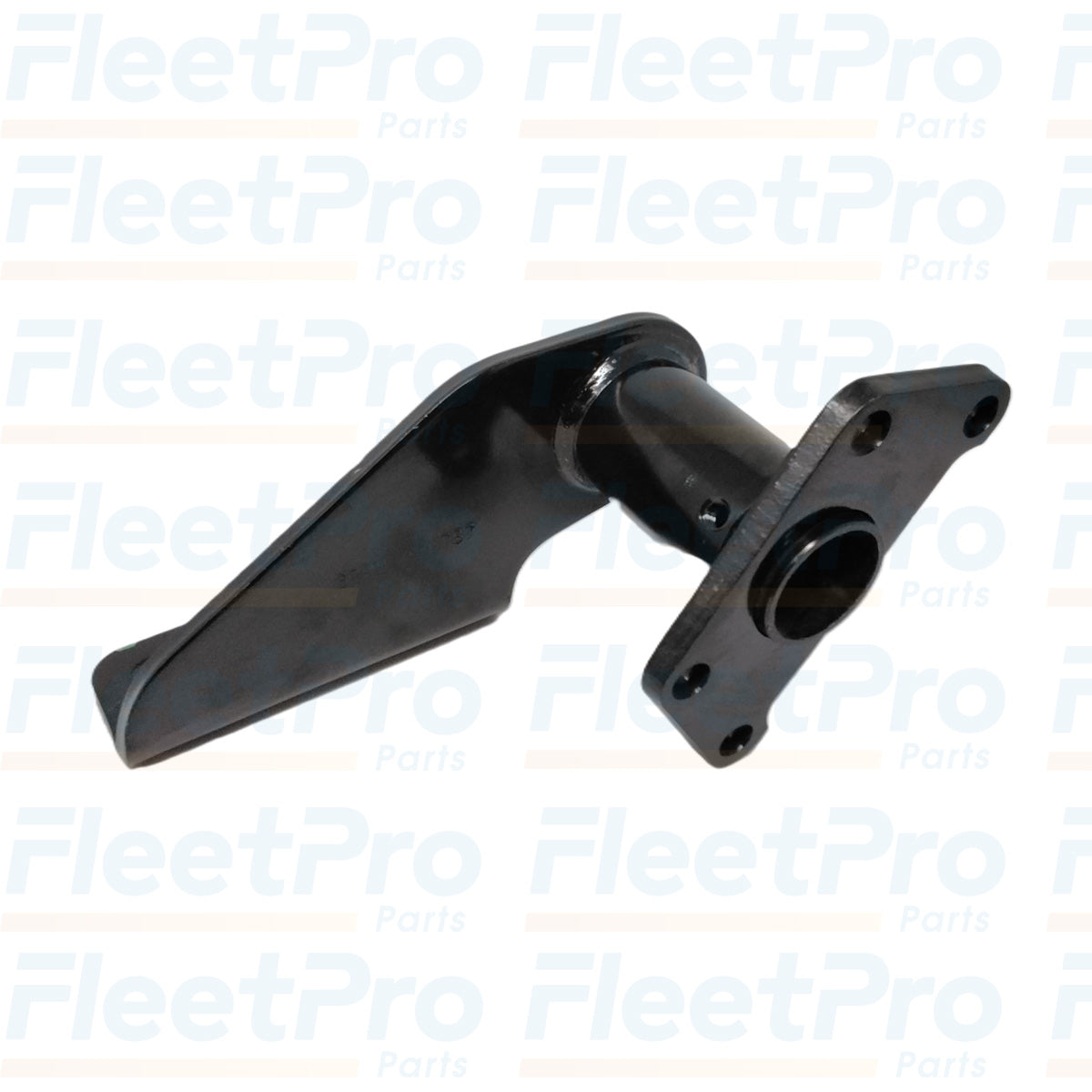Close-up of steel and welds of Meritor brake chamber bracket model 2510307C91