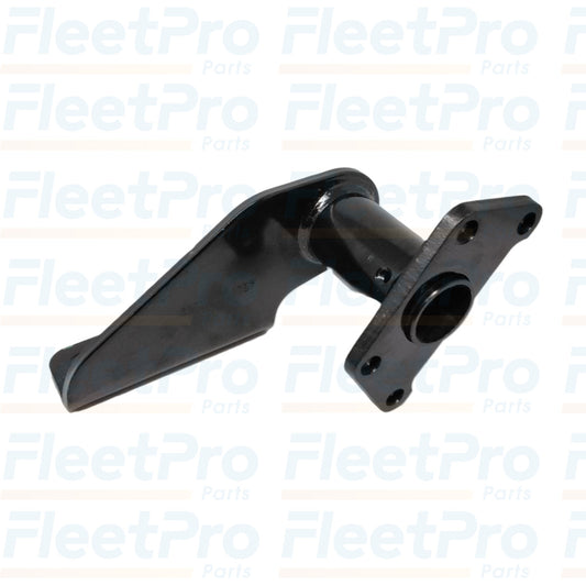 Close-up of steel and welds of Meritor brake chamber bracket model 2510307C91