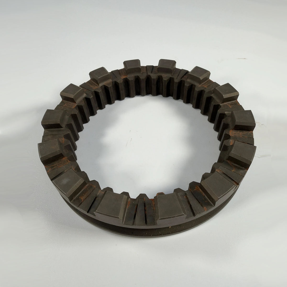 Genuine Meritor 3107S1397 transfer case sliding shift collar full front view