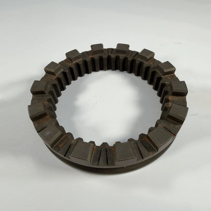 Genuine Meritor 3107S1397 transfer case sliding shift collar full front view