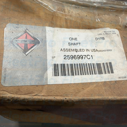 Factory box packaging and genuine OEM Meritor / Navistar product label for 2596997C1