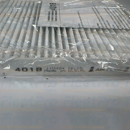 Side profile view showing rigid edge frame on Microgard 4018 cabin filter