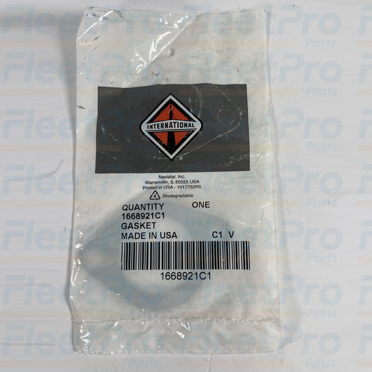 Navistar oil fill pipe gasket front view