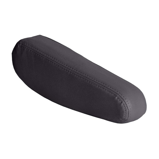 Side profile of 2607764C1 left armrest showing mounting surface and contour