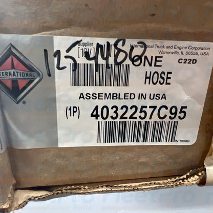 Navistar air cleaner tube hose 4032257C95